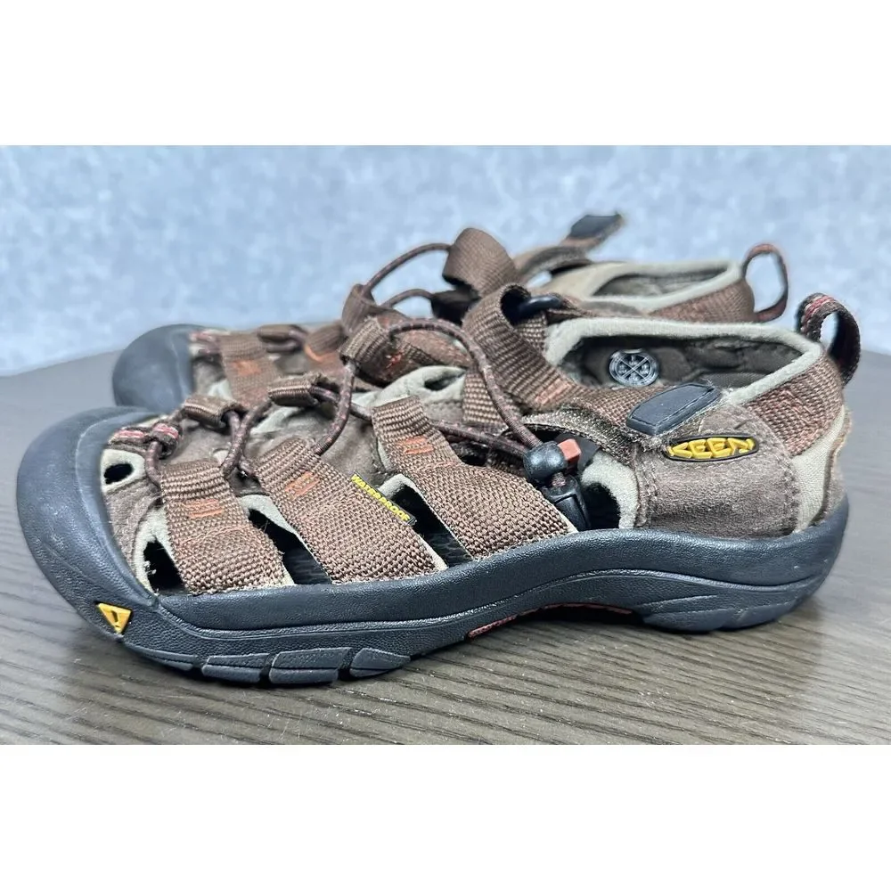 Keen Newport H2 1006570 Sandals‎ Big Kids Size 1 Brown Waterproof Outdoor Hiking